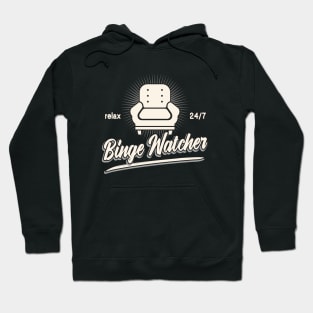 Binge Watcher TV Show Junkie Hoodie